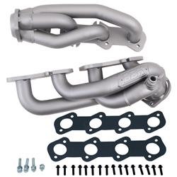 Headers, Shorty, Steel, Titanium Ceramic, Ford, 4.6 SOHC, Pair