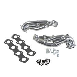 Headers, CNC Series Performance, Shorty, Steel, Polished Ceramic Coated, 1 5/8 in. Primary Tube O.D., Ford, 5.4L, Pair