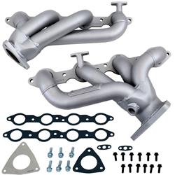 Headers, Shorty, Steel, Titanium ceramic, Chevy, Pontiac, 5.7L, Pair