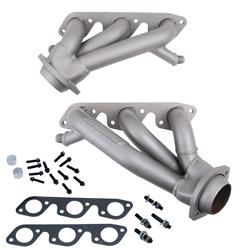 Headers, Shorty, Steel, Titanium Ceramic Coated, Ford, 3.8, 3.9L, V6, Pair