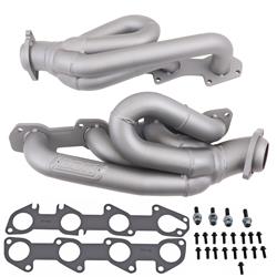 Headers, Shorty, Steel, Titanium Ceramic, Dodge, 5.7L, 2 and 4WD, Hemi, Pair