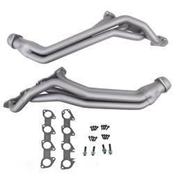 Headers, Long Tube, Steel, Titanium Ceramic, Chrysler, Dodge, Pair