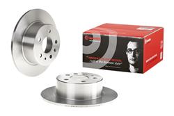 Brake Rotor, Brembo, Solid, Solid Surface, 10.98 in. Diameter, Iron, UV-Coated, Mercedes-Benz, Each