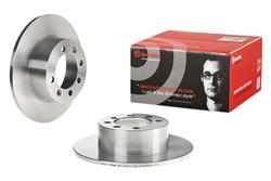 Brake Rotor, Brembo, Solid, Solid Surface, 10.59 in. Diameter, Iron, UV-Coated, Saab, Each