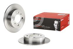 Brake Rotor, Brembo, Solid, Solid Surface, 9.21 in. Diameter, Iron, UV-Coated, for Nissan, Each