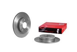 Brake Rotor, Brembo, Solid, Solid Surface, 10.95 in. Diameter, Iron, UV-Coated, for Infiniti, Each