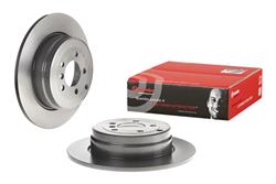 Brake Rotor, Brembo, Solid, Solid Surface, 13.94 in. Diameter, Iron, UV-Coated, Land Rover, Each