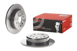 Brake Rotor, Brembo, Solid, Solid Surface, 12.09 in. Diameter, Iron, UV-Coated, Lexus, Each