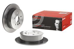 Brake Rotor, Brembo, Solid, Solid Surface, 11.34 in. Diameter, Iron, UV-Coated, Lexus, Each