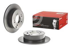 Brake Rotor, Brembo, Solid, Solid Surface, 10.83 in. Diameter, Iron, UV-Coated, for Kia, Each