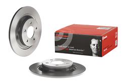 Brake Rotor, Brembo, Solid, Solid Surface, 11.89 in. Diameter, Iron, UV-Coated, Mazda, Each