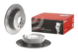 Brake Rotor, Brembo, Solid, Solid Surface, 11.5 in. Diameter, Iron, UV-Coated, for Nissan, Each