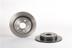 Brake Rotor, Brembo, Solid, Solid Surface, 11.5 in. Diameter, Iron, UV-Coated, Buick, Each