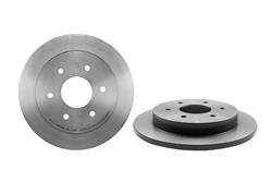 Brake Rotor, Brembo, Solid, Solid Surface, 12.58 in. Diameter, Iron, UV-Coated, for Infiniti, Each