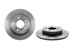 Brake Rotor, Brembo, Solid, Solid Surface, 11.48 in. Diameter, Iron, UV-Coated, Buick, Each