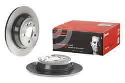 Brake Rotor, Brembo, Solid, Solid Surface, 11.89 in. Diameter, Iron, UV-Coated, Land Rover, Each