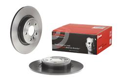 Brake Rotor, Brembo, Solid, Solid Surface, 11.81 in. Diameter, Iron, UV-Coated, Jaguar, Each