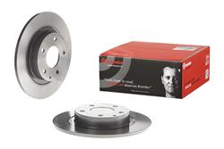Brake Rotor, Brembo, Solid, Solid Surface, 10.94 in. Diameter, Iron, UV-Coated, Mazda, Each