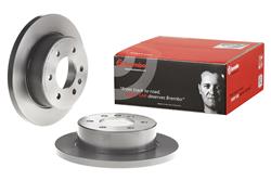 Brake Rotor, Brembo, Solid, Solid Surface, 11.73 in. Diameter, Iron, UV-Coated, Mercedes-Benz, Each