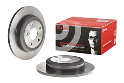 Brake Rotor, Brembo, Solid, Solid Surface, 12.99 in. Diameter, Iron, UV-Coated, Dodge, Each