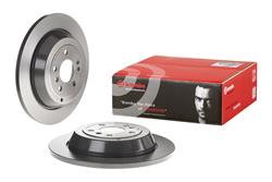 Brake Rotor, Brembo, Solid, Solid Surface, 12.99 in. Diameter, Iron, UV-Coated, Mercedes-Benz, Each