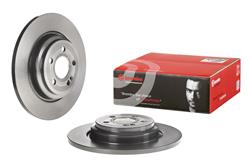 Brake Rotors, Premium UV Coated, Solid Surface, Iron, UV-coated, 12.99 in. O.D., Rear, Mercedes-Benz, Each