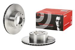 Brake Rotor, Brembo, Vented, Solid Surface, 11.18 in. Diameter, Iron, UV-Coated, BMW, Each
