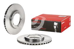 Brake Rotor, Brembo, Vented, Solid Surface, 11.12 in. Diameter, Iron, UV-Coated, Porsche, Each