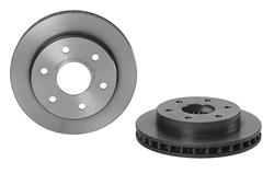Brake Rotor, Brembo, Vented, Solid Surface, 11.61 in. Diameter, Iron, UV-Coated, Cadillac, Each