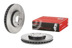 Brake Rotor, Brembo, Vented, Solid Surface, 11.61 in. Diameter, Iron, UV-Coated, Lexus, Each