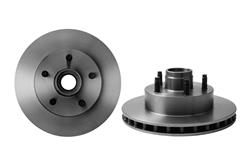 Brake Rotor, Brembo, Vented, Solid Surface, 10.28 in. Diameter, Iron, UV-Coated, Ford, Each