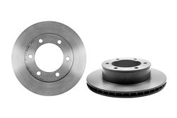 Brake Rotor, Brembo, Vented, Solid Surface, 11.69 in. Diameter, Iron, UV-Coated, Toyota, Each