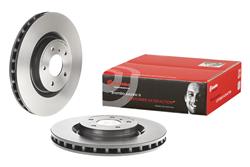 Brake Rotor, Brembo, Vented, Solid Surface, 12.76 in. Diameter, Iron, UV-Coated, for Infiniti, Each