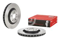 Brake Rotor, Front, FWD, RWD, 13.98 in O.D., 355 mm O.D., 5 x 4.75 in., 5 x 120 mm, 1.260 in. Thick, Each