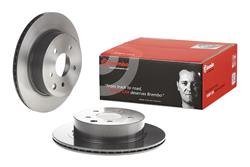 Brake Rotor, Brembo, Vented, Solid Surface, 11.5 in. Diameter, Iron, UV-Coated, for Infiniti, Each