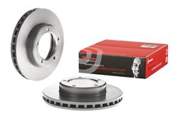 Brake Rotor, Brembo, Vented, Solid Surface, 12.32 in. Diameter, Iron, UV-Coated, Lexus, Each