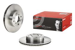 Brake Rotor, Brembo, Vented, Solid Surface, 9.69 in. Diameter, Iron, UV-Coated, Suzuki, Each