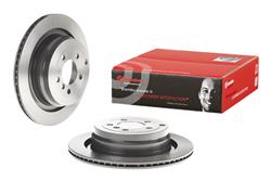 Brake Rotor, Brembo, Vented, Solid Surface, 13.94 in. Diameter, Iron, UV-Coated, Land Rover, Each