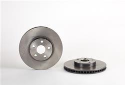 Brake Rotor, Brembo, Vented, Solid Surface, 10.83 in. Diameter, Iron, UV-Coated, Pontiac, Each
