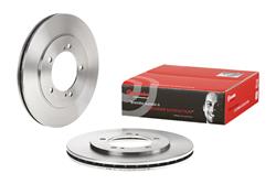 Brake Rotor, Brembo, Vented, Solid Surface, 12.21 in. Diameter, Iron, UV-Coated, Suzuki, Each