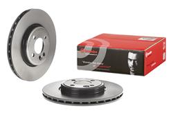 Brake Rotor, Brembo, Vented, Solid Surface, 11.58 in. Diameter, Iron, UV-Coated, Mini Cooper, Each