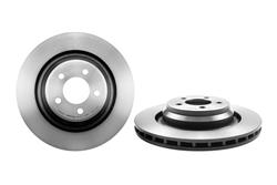 Brake Rotor, Brembo, Vented, Solid Surface, 13.78 in. Diameter, Iron, UV-Coated, Chrysler, Each