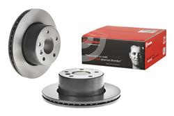 Brake Rotor, Brembo, Vented, Solid Surface, 11.69 in. Diameter, Iron, UV-Coated, Land Rover, Each