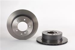 Brake Rotor, Brembo, Vented, Solid Surface, 12.4 in. Diameter, Iron, UV-Coated, for Kia, Each