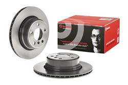 Brake Rotor, Brembo, Vented, Solid Surface, 12.76 in. Diameter, Iron, UV-Coated, BMW, Each