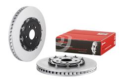 Brake Rotor, Brembo, Vented, Solid Surface, 14.57 in. Diameter, Iron, UV-Coated, Cadillac, Each
