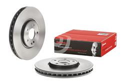 Brake Rotor, Brembo, Vented, Solid Surface, 12.99 in. Diameter, Iron, UV-Coated, Chrysler, Each