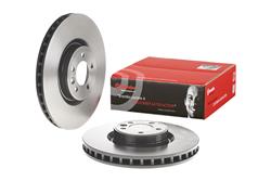 Brake Rotor, Brembo, Vented, Solid Surface, 14.96 in. Diameter, Iron, UV-Coated, Land Rover, Each