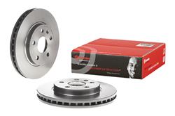Brake Rotor, Brembo, Vented, Solid Surface, 11.61 in. Diameter, Iron, UV-Coated, Buick, Each