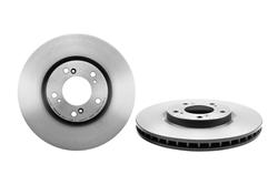 Brake Rotor, Brembo, Vented, Solid Surface, 11.81 in. Diameter, Iron, UV-Coated, For use on Honda®, Each